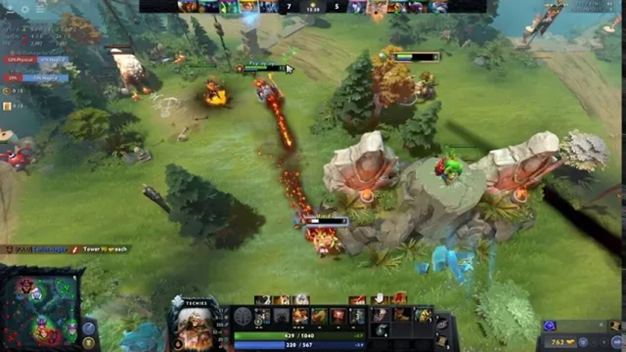 (Highlight) (Dota 2) Techies do sucesso