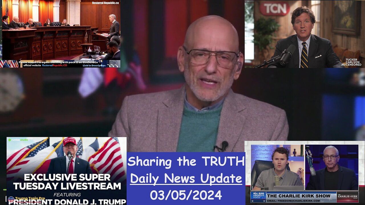 Super Tuesday, Andrew Klavan: Democrat Experience, Restored Republic, Tucker, Charlie Kirk | EP1128