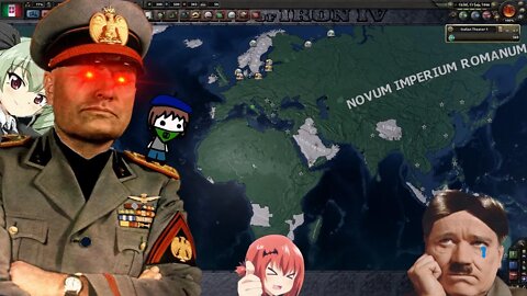 Hearts of Iron 4: MVSSOLONI e l'avventura ergastolante per il DOMINIO MONDIALE! [LOQUENDO]