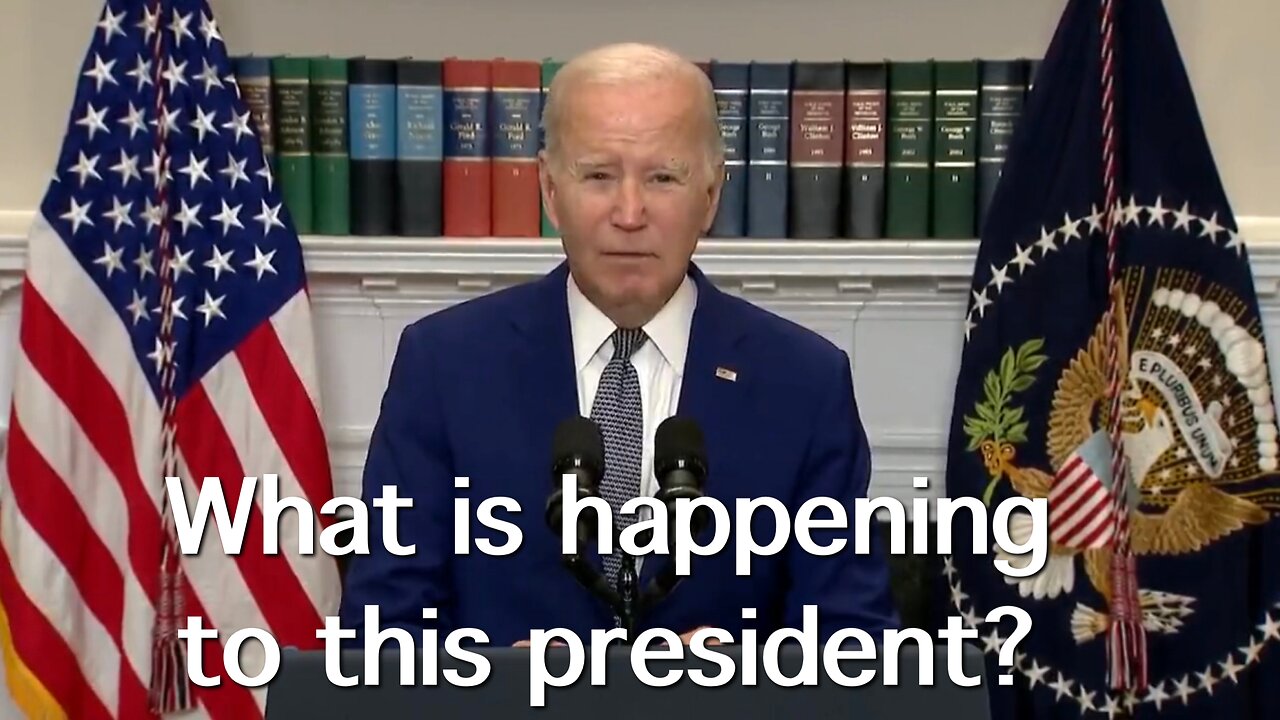 What is happening to this president?