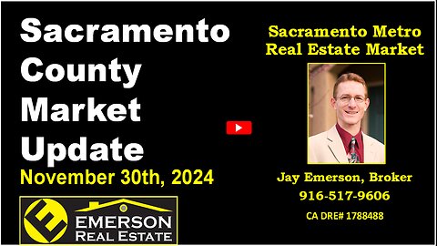 Sacramento County Real Estate Market Update