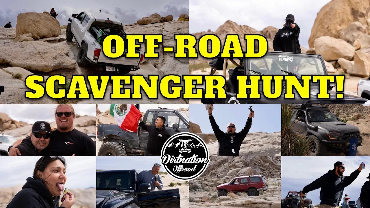 One of our Funnest Events so far! Offroad Scavenger Hunt in Cougar Buttes.