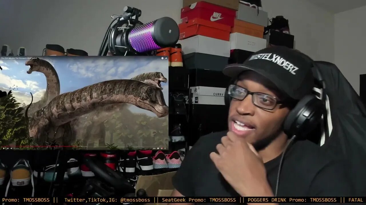 The First Minutes The Dinosaurs Went Extinct REACTION!