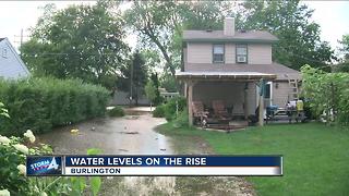 Burlington residents scared they may lose their home due to floods