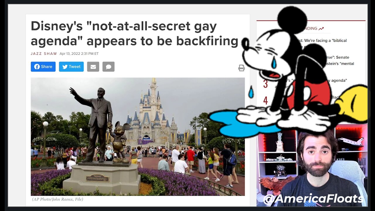 DUMP DISNEY | Majority Of Americans WILL NOT Do Business With Predatory Corporations