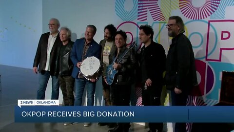 OKPOP Receives Big Donation