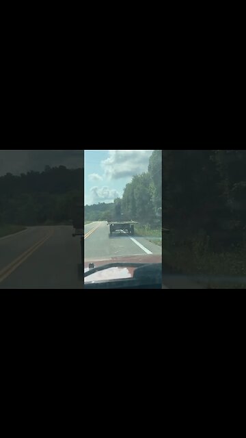 Metal wheels on swartzentruber Amish horse drawn wagons