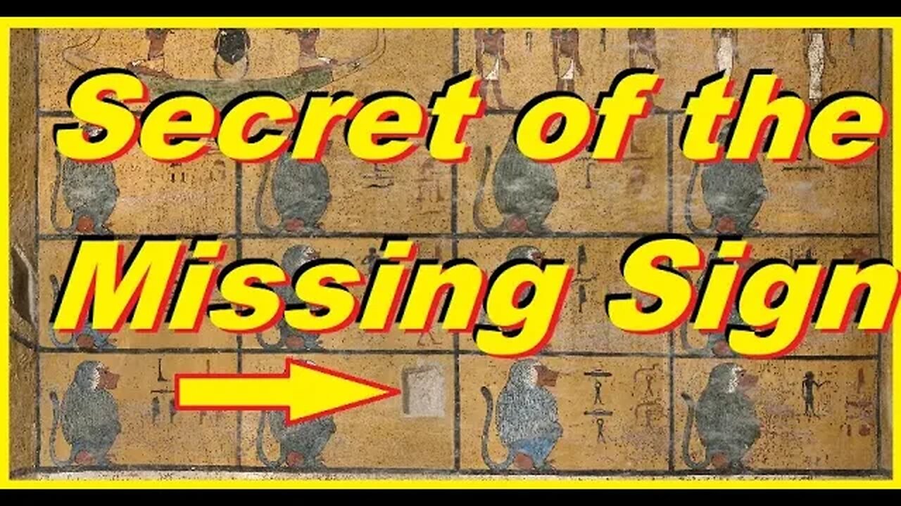 The Missing Vowel. The Secret That Was Scrubbed.