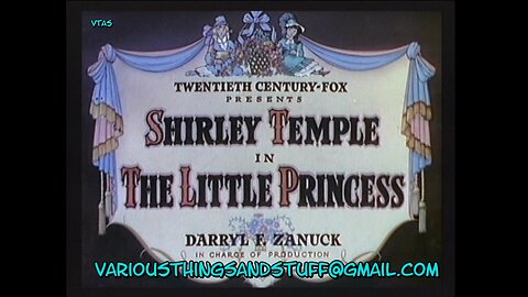 The Little Princess (with TRIVIA) Shirley Temple, Richard Greene, Anita Louise 1939 Color