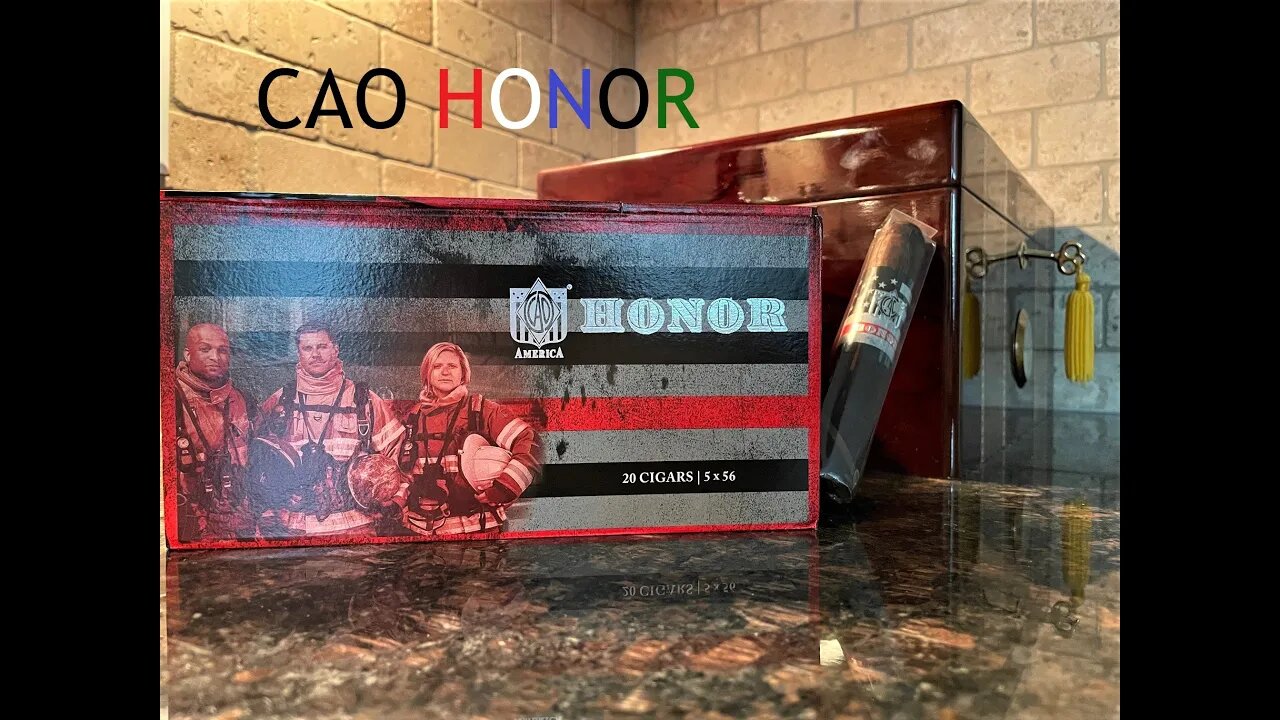 CAO Honor unboxing - Cigars for a cause!