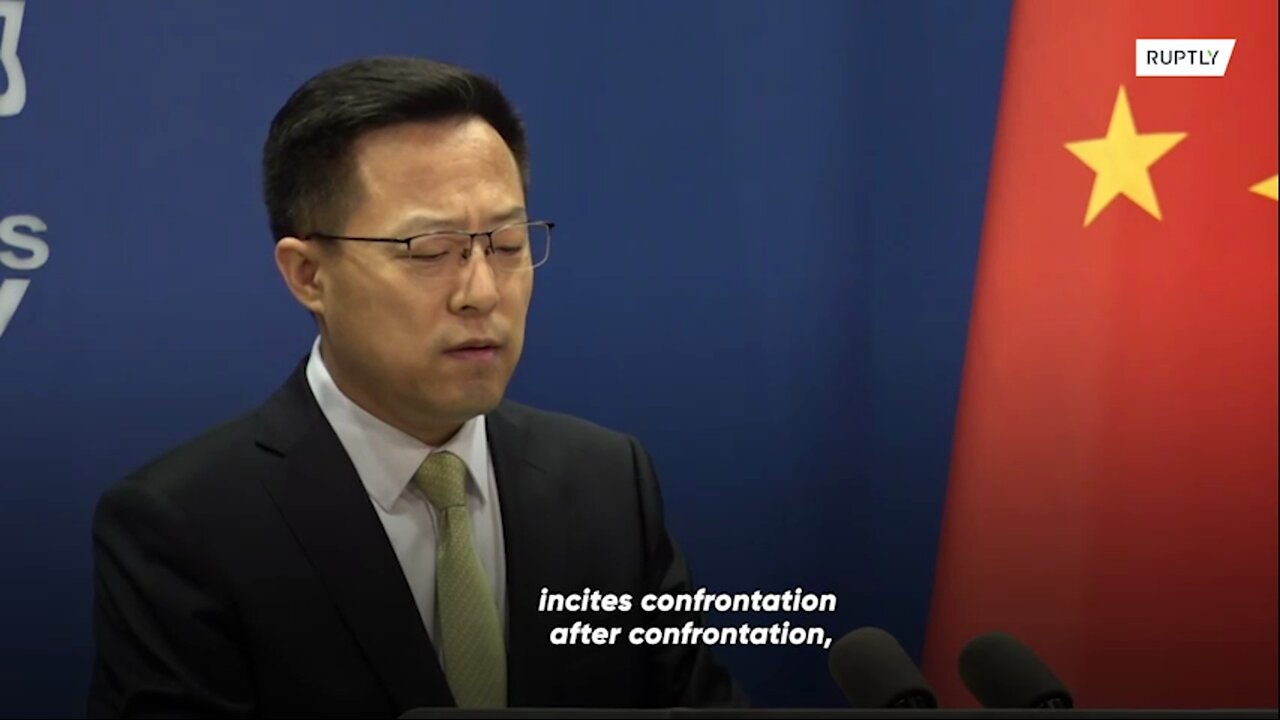 Chinese MFA spokesman Zhao Lijian condemns NATO's new strategic concept