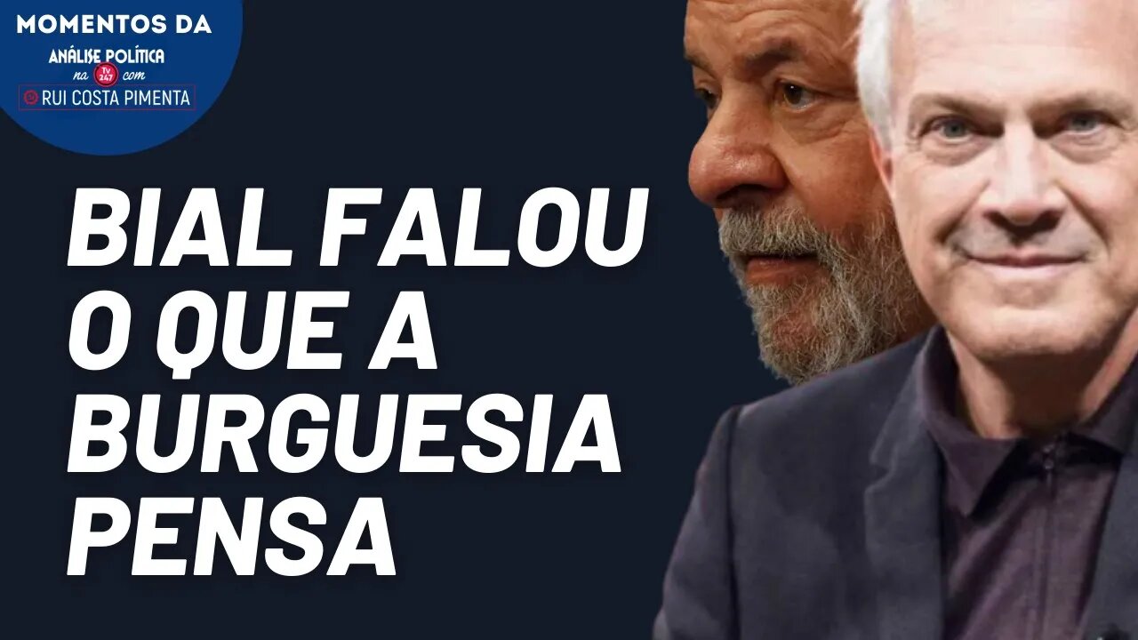 O comentário de Pedro Bial é a prova de que a burguesia não quer a volta de Lula | Momentos