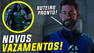 DOUTOR DESTINO EM PANTERA NEGRA 2 E ROTEIRO DE JOHN KRASINSKI PARA O QUARTETO FANTÁSTICO! VAZOU!