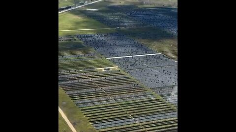 BREAKING: Hail storm in Damon, Texas on 3/24/24 destroys 1,000’s of acres of solar farms. Who pa