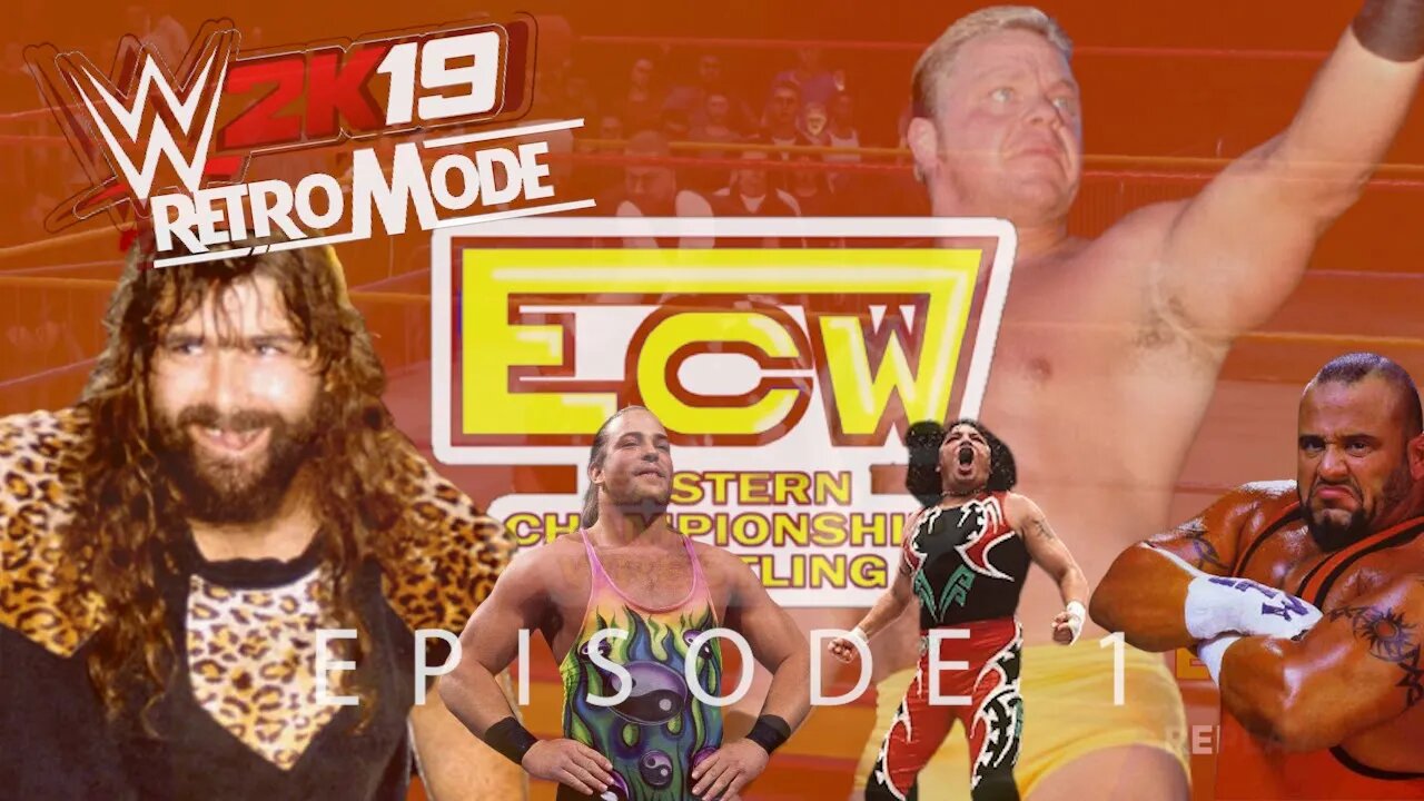 WWE 2K19 RETRO MODE | ECW EPISODE 1