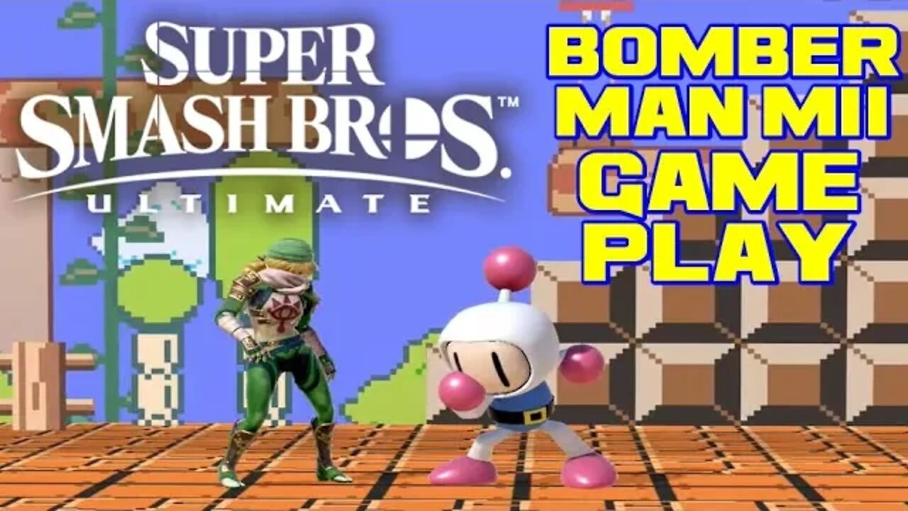 Super Smash Bros. Ultimate - Bomberman Mii - Nintendo Switch Gameplay 😎Benjamillion