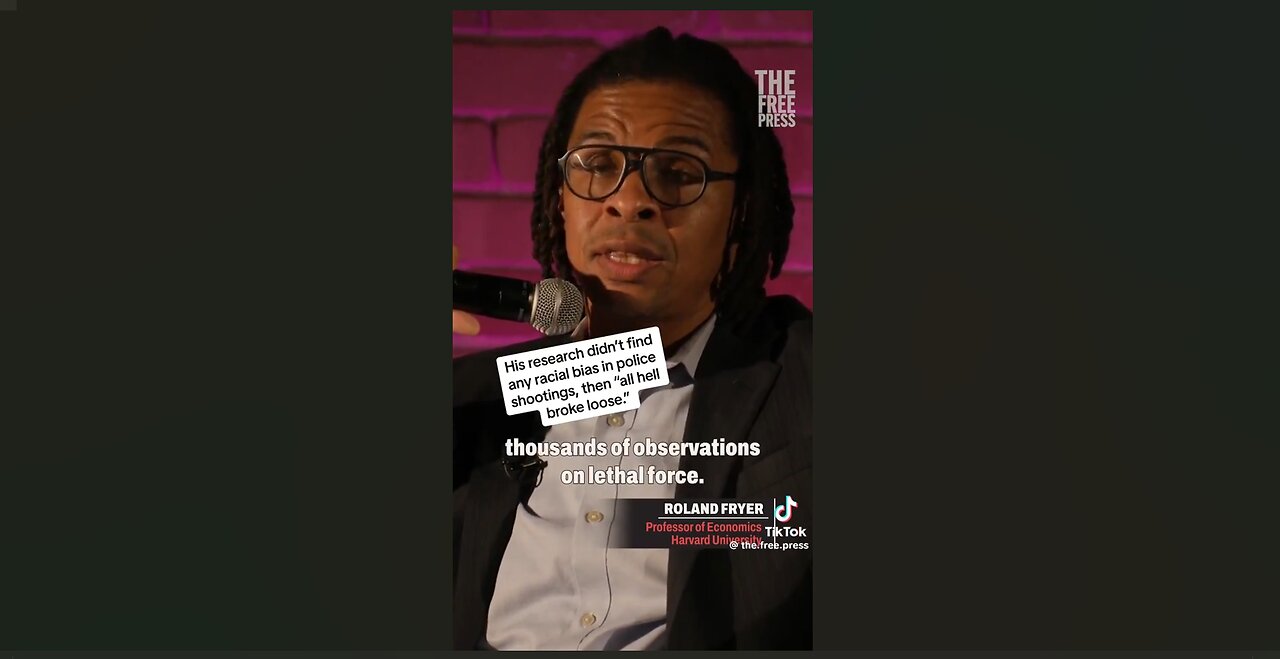 RESEARCH: We didn't find any RACIAL BIAS in Police Shootings. Double academic study.