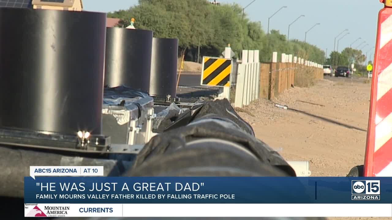 ABC15 talks to son of man killed by fallen traffic pole in Buckeye