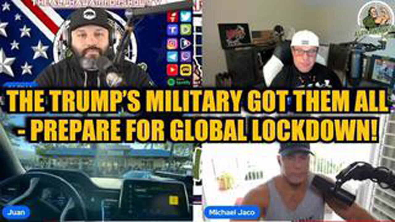 JUAN O'SAVIN, MICHAEL JACO, PATRIOT STREETFIGHTER, ALPHA WARRIOR -THE TRUMP’S MILITARY GOT THEM ALL