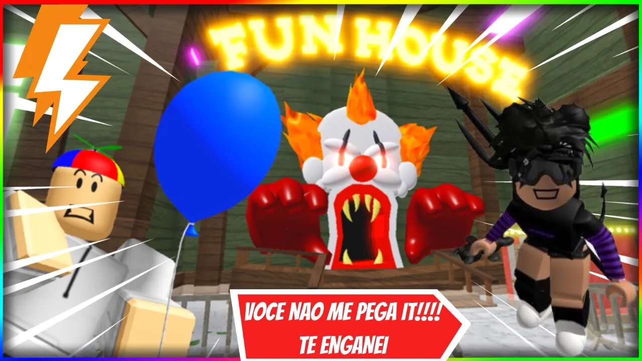 roblox escape fun house roblox Escape Da Casa do it