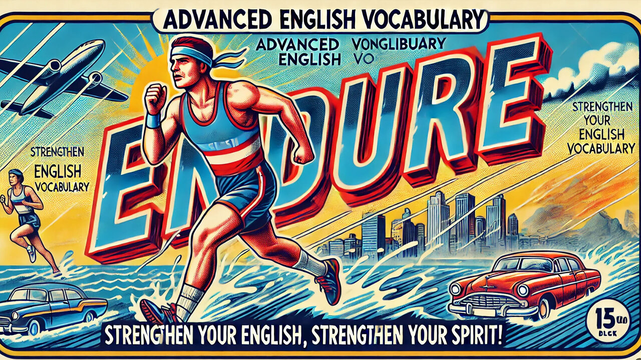 Vocabulary and Pronunciation "ENDURE" Advanced English