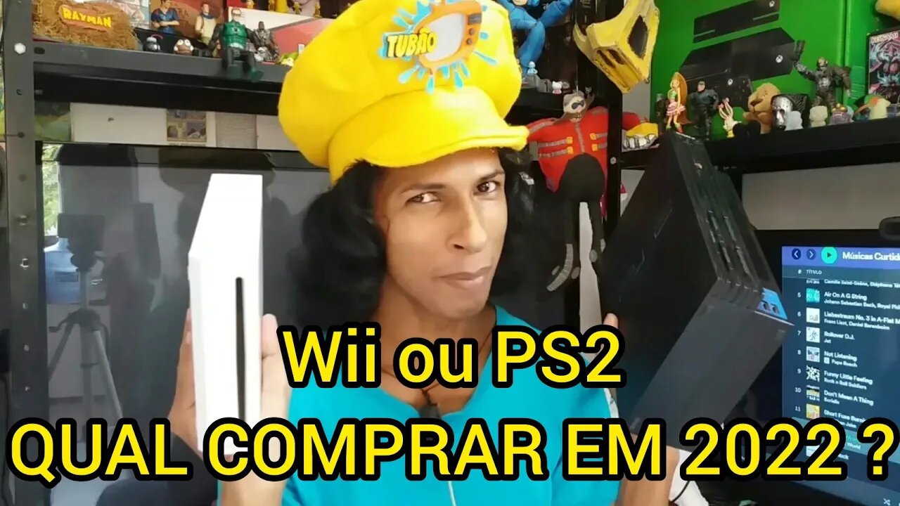 NINTENDO Wii ou PLAYSTATION 2 - QUAL COMPRAR EM 2022 ?