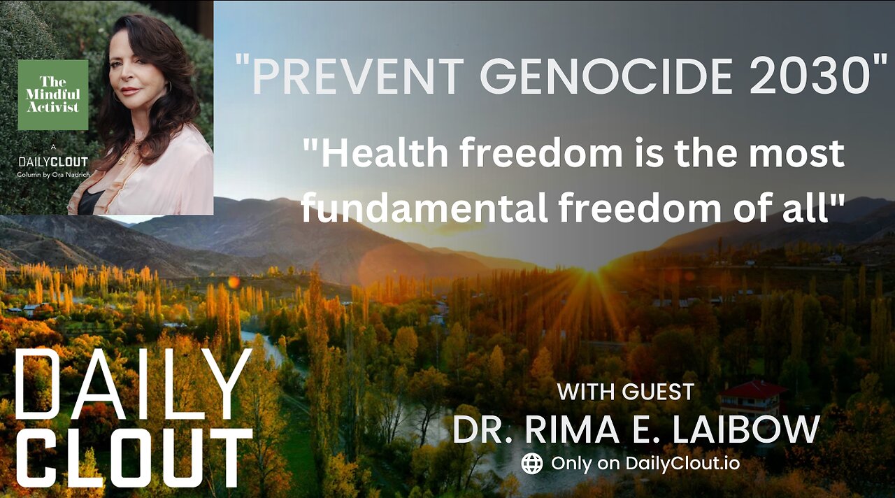 "Preventing Genocide 2023" with Dr. Rima Laibow