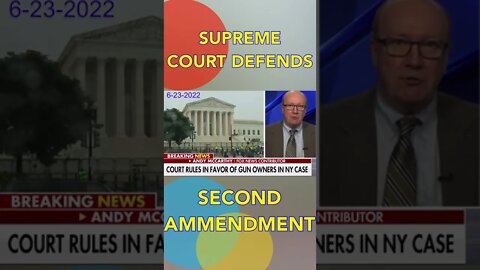 Supreme Court RULES In Favor of Gun Rights And The Second Amendment 🇺🇸 #viral #shorts #freedom