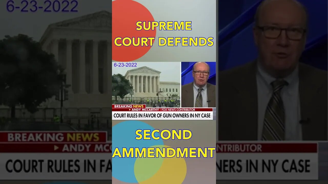 Supreme Court RULES In Favor of Gun Rights And The Second Amendment 🇺🇸 #viral #shorts #freedom