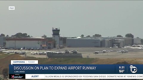 County supervisors to discuss runway expansion at Palomar Airport