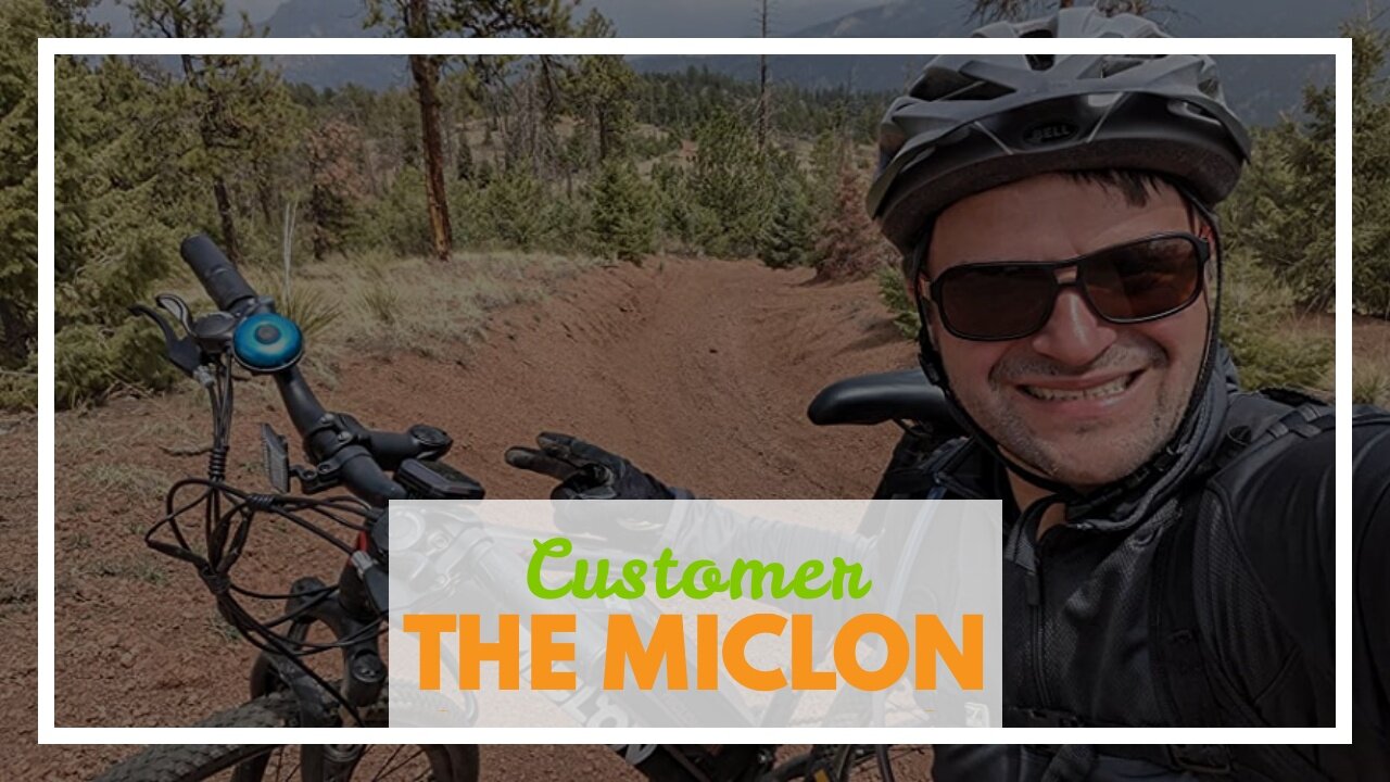 New Review MICLON Cybertrack 100 Electric Bike for Adults, 2X Faster Charge, 350W BAFANG Motor,...