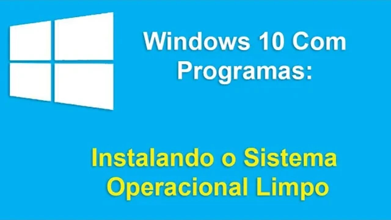 Criando Imagem do Windows 10 com Programas - Parte 01