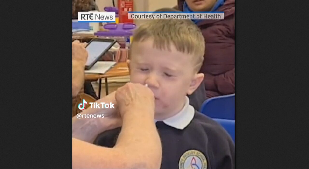 Irish school children to receive experimental nasal mRNA vaccines without parental permission