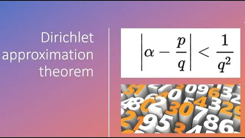 Dirichlet approximation theorem