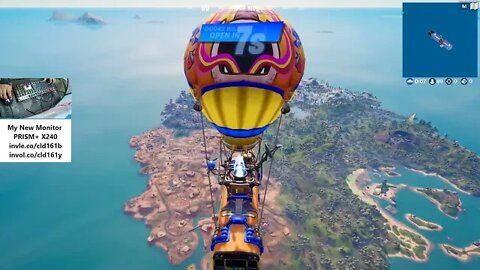 My New Monitor PRISM+ X240 - (Fortnite)