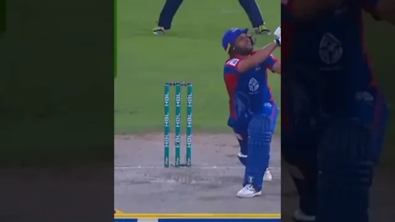 4 six in 4 Balls |Shahid Afridi Batting in PSL Short video Fast cricket #HBLPSL