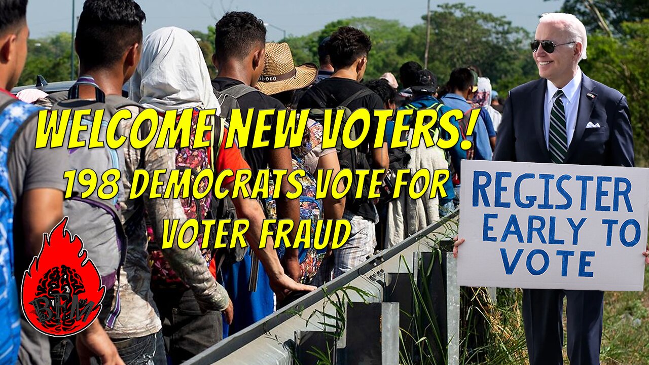 Democrat Party Votes for Voter Fraud