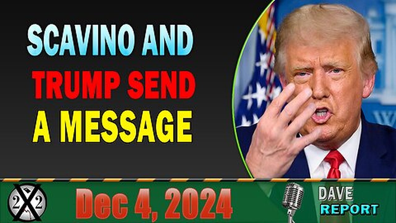 Scavino And Trump Send A Message, The Traitors Will Be Brought To Justice