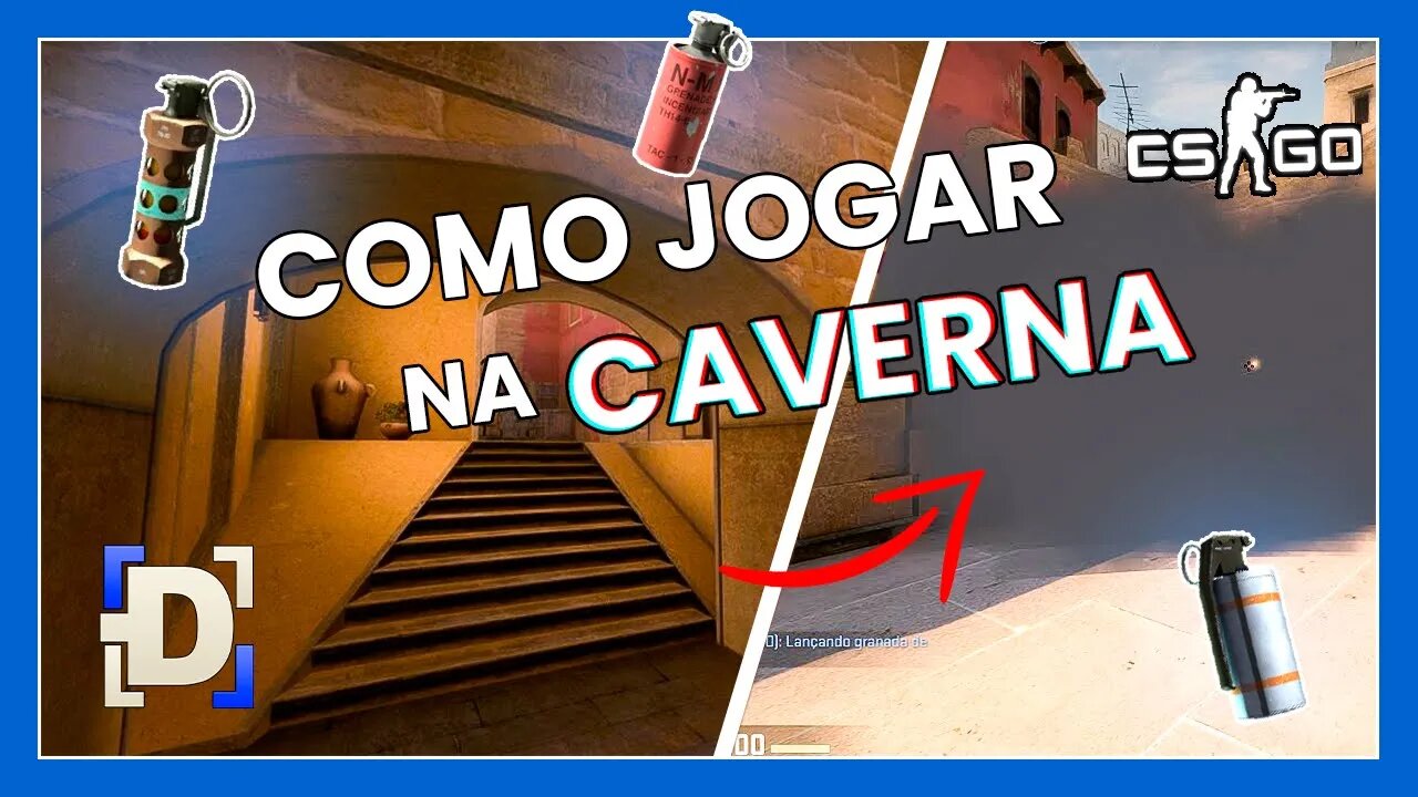 Como DOMINAR a CAVERNA da MIRAGE | CSGO