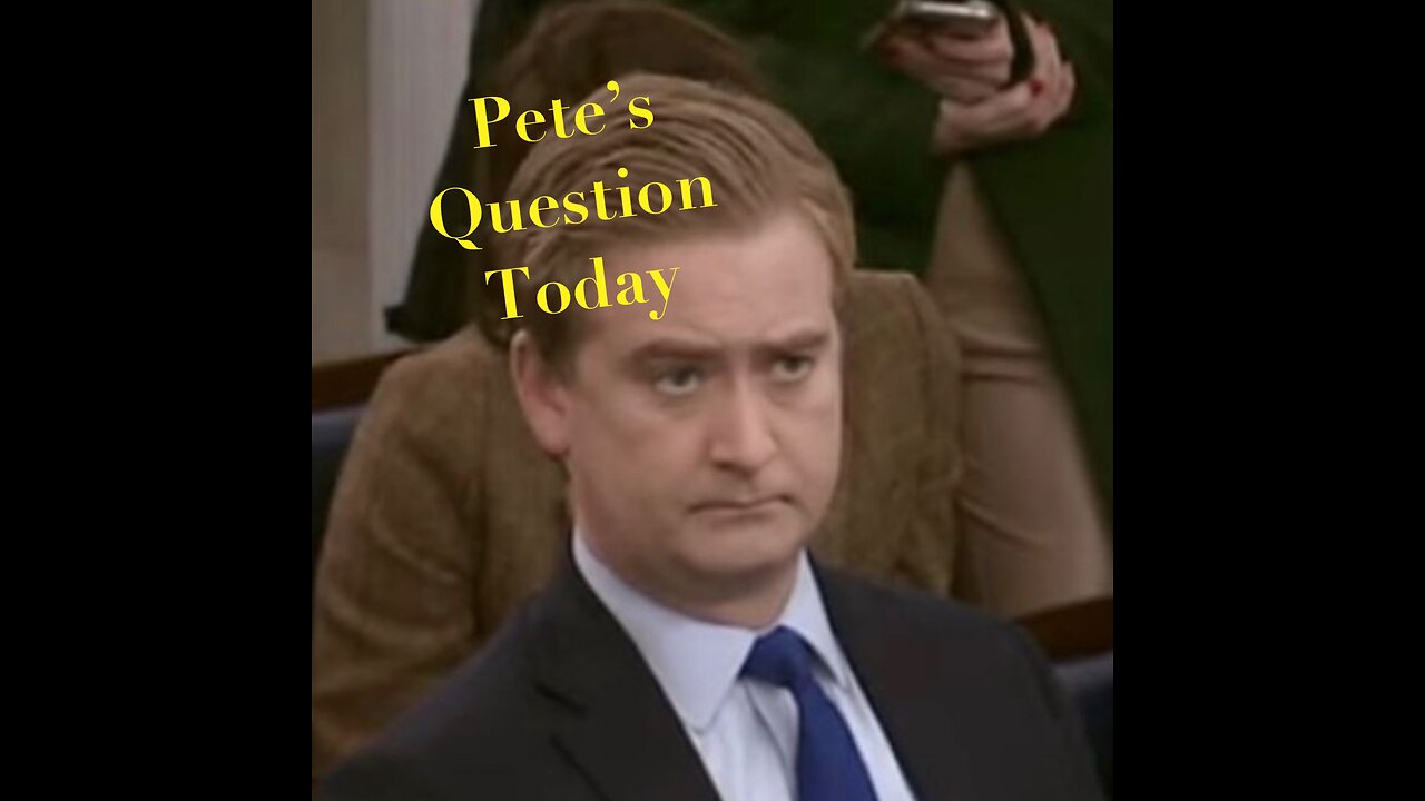 Doocy 10% for “The Big Guy” Presser Today GenX America