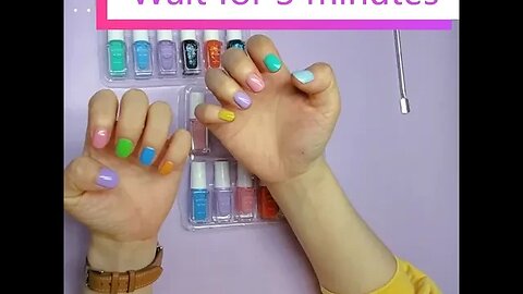 Wakaniya Kids Nail Polish Beat" - Groovy Mermaid Melodies #nailgoals #nailart #nailartmagic #nails