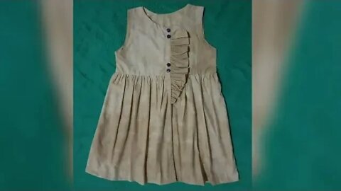 Baby Frock Cutting Tutorial