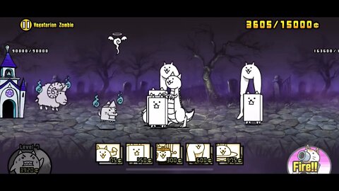 The Battle Cats - #01 The Ghost Chapel - Vegetarian Zombie