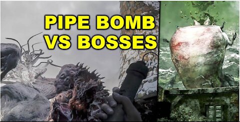 Resident Evil Village - PIPE BOMB VS Bosses Gameplay