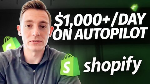 How To Make Money With Shopify On AUTOPILOT!