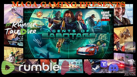 GTAO - Agents of Sabotage Week: Saturday w/ UnfoldingJoker, GamingChad, Takumi