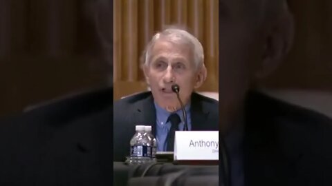 FAUCI: I don’t like mandating things