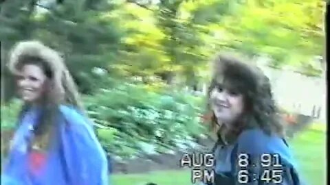 Young people in 1991. Halifax, Nova Scotia, Canada. Mullets galore!