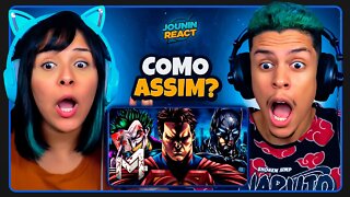 Injustice (DC Comics) - Deuses Entre Nós | M4rkim ft. Basara & AniRap | [React em Casal] 🔥