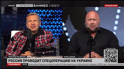 EXCLUSIVE💥Alex Jones🔥Appears👀On👍Top Russian💥Talk🎙️Show🔥Americans🗽Are🤔Against💥The💣War⚔️💥🔥😎